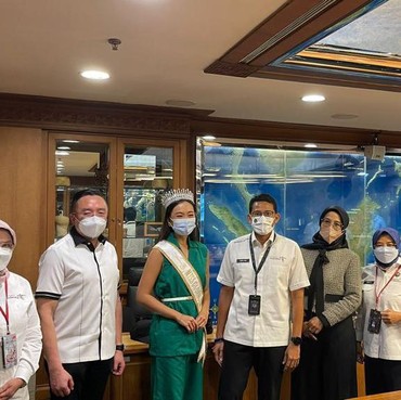 Dukungan Sandiaga Uno untuk Miss Global 2022 yang Digelar di Bali