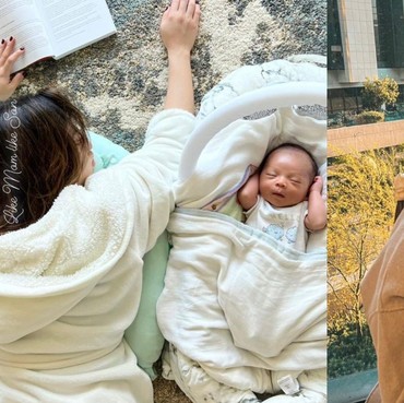 8 Potret Gemas Nikita Willy Momong Baby Izz 'Like Mother Like Son'