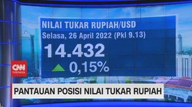 VIDEO: Pantauan Posisi Nilai Tukar Rupiah & Perdagangan IHSG 16/04/22