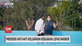 VIDEO: Presiden Hati-hati Keluarkan Kebijakan Lepas Masker