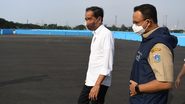 PSI merespons kunjungan Jokowi yang didampingi Anies ke sirkuit Formula E. Menurut PSI kunjungan itu bentuk kepedulian Jokowi.