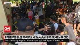 VIDEO: Bantuan Bagi Korban Kebakaran Pasar Gembrong