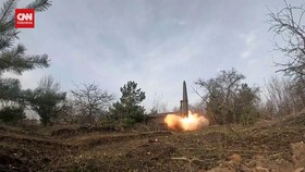 VIDEO: Momen Rusia Gunakan Rudal Balistik Iskander Serang Ukraina
