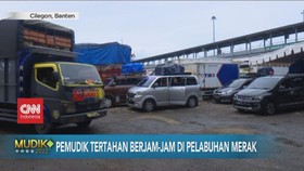 VIDEO: Pemudik Tertahan Berjam-jam di Pelabuhan Merak