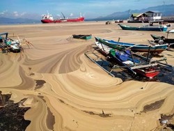 Muncul Lapisan Cokelat Tebal di Teluk Bima, Ini Penyebabnya Kata Pakar IPB