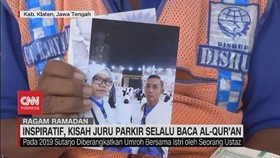 VIDEO: Inspiratif, Kisah Juru Parkir Selalu Baca Al-Qur'an