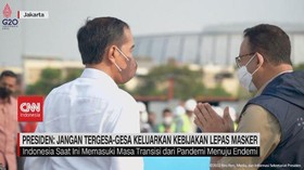 VIDEO: Presiden: Jangan Tergesa-Gesa Keluarkan Kebijakan Lepas Masker
