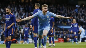 Man City Unggul 2-1 Atas Madrid di Babak Pertama