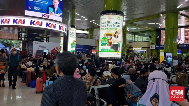 KAI Daop 1 Jakarta mencatatkan sekitar 175 ribu tiket terjual pada H-2 Hari Raya Iduladha 2023 dari keberangkatan Stasiun Pasar Senen dan Stasiun Gambir.