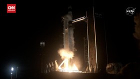 VIDEO: SpaceX Berangkatkan Empat Astronaut ke ISS