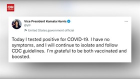 VIDEO: Kamala Harris Positif Covid-19 Tanpa Gejala