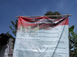 Viral Baliho Permintaan Maaf karena Tuduh Tetangga Pelihara Tuyul