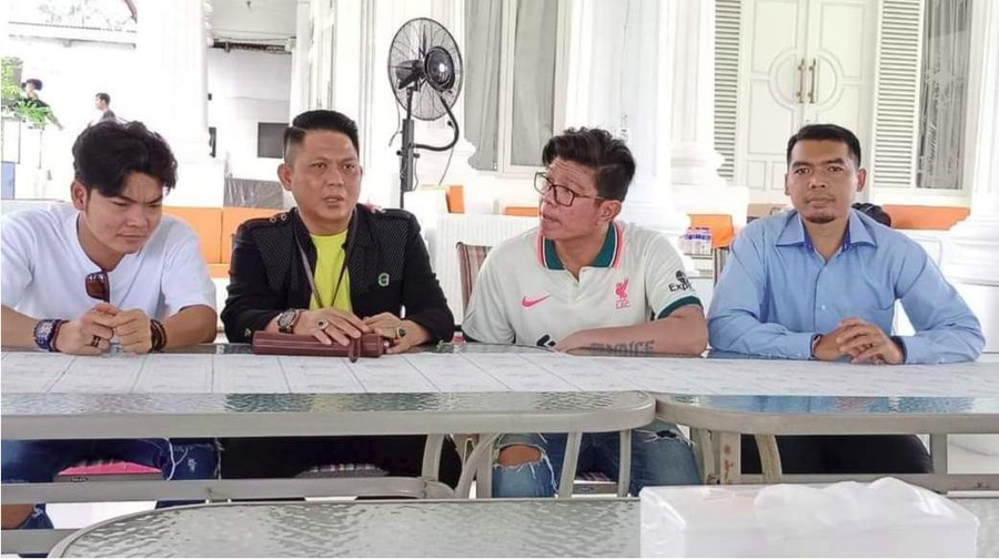 Tri Suaka datang ke Lampung langsung temui Andika Kangen Band.