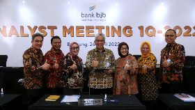 Laba bank bjb di Triwulan I 2022 Tumbuh 28,6% YoY