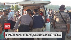 VIDEO: Kapal Berlayar, Calon Penumpang Pingsan