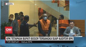 VIDEO: KPK Tetapkan Bupati Bogor Tersangka Suap Auditor BPK