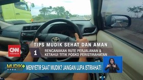 VIDEO: Menyetir Saat Mudik? Jangan Lupa Istirahat!