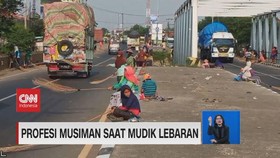 VIDEO: Musim Mudik, Penyapu Uang Receh Kembali Marak di Pantura