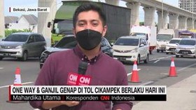VIDEO: One Way dan Ganjil genap di Tol Cikampek Berlaku Hari Ini