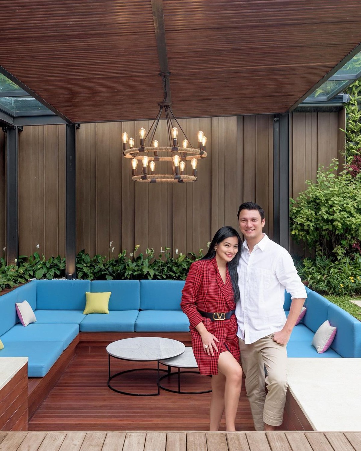 Rumah Titi Kamal dan Christian Sugiono