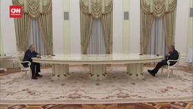 VIDEO: Sekjen PBB Temui Presiden Rusia Vladimir Putin