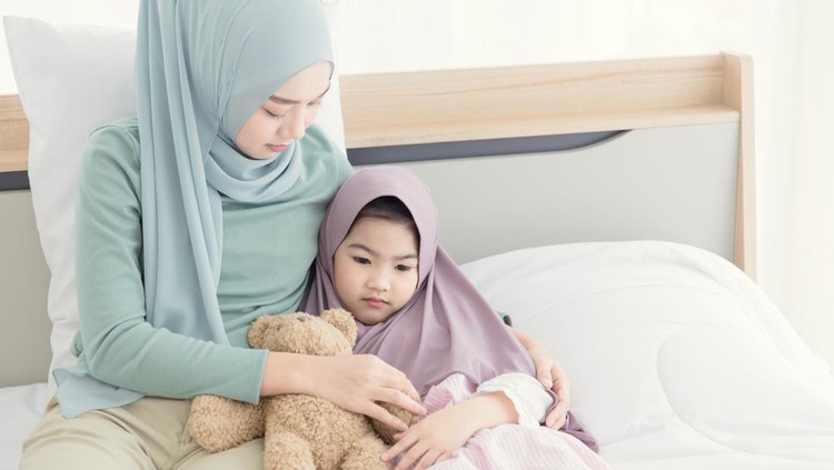 Anak muslim sakit