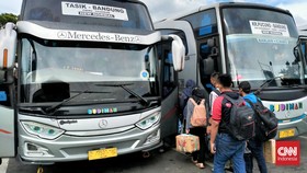 Dishub Bandung Cek Bus Mudik Lebaran, Larang Pakai Klakson Telolet