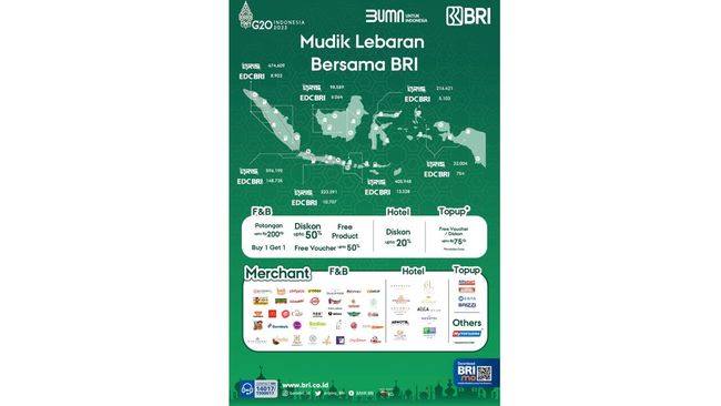 Menjelang Idul Fitri, PT Bank Rakyat Indonesia (Persero) Tbk menyiapkan sejumlah tip bagi masyarakat untuk mudik dan Lebaran yang tetap hemat dan nyaman.