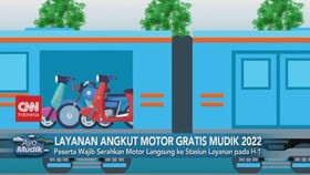 VIDEO: Layanan Angkut Motor Gratis Mudik 2022