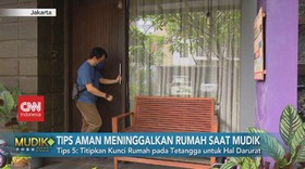 VIDEO: Tips Aman Meninggalkan Rumah Saat Mudik
