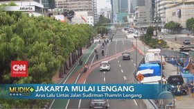 VIDEO: Jakarta Mulai Lengang