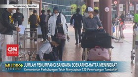 VIDEO: Jumlah Penumpang Bandara Soekarno-Hatta Meningkat
