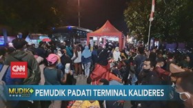 VIDEO: Pemudik Padati Terminal Kalideres