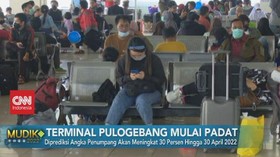 VIDEO: Terminal Pulogebang Mulai Padat