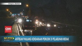 VIDEO: Antrean Panjang di Pelabuhan Merak, Pemudik Ngamuk
