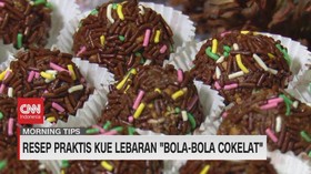 VIDEO: Resep Praktis Kue Lebaran 'Bola-Bola Cokelat'