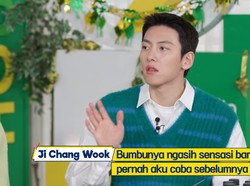 Reaksi Ji Chang Wook Saat Cicip Batagor dan Nastar untuk Pertama Kali