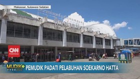 VIDEO: Pemudik Padati Pelabuhan Soekarno Hatta
