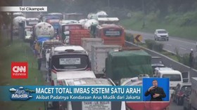 VIDEO: Macet Total Imbas Sistem Satu Arah