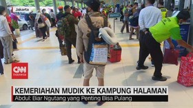VIDEO: Kemeriahan Mudik, Rela Hutang Demi Bertemu Keluarga