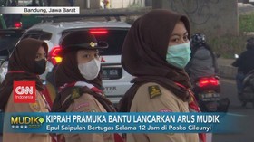 VIDEO: Kiprah Pramuka Bantu Lancarkan Arus Mudik