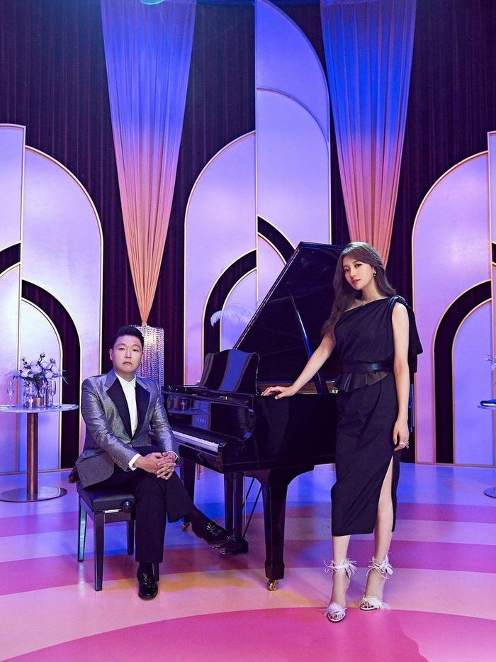 Seperti comeback PSY sebelumnya, pelantun Gangnam Style tersebut biasa merilis dua musik video dalam peuncuran full album. Di lagu andalan b-side track Celeb, Suzy memancarkan pesona sebagai model musik video./ Foto: instagram.com/42psy42