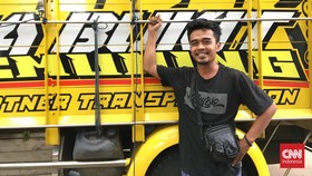 Kisah Sopir Truk Lintas Sumatera, Bersaing dengan Pemudik demi Setoran