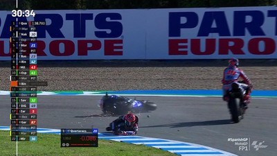 img-title VIDEO: Bikin Linu, Quartararo Ketiban di Bagian Anu