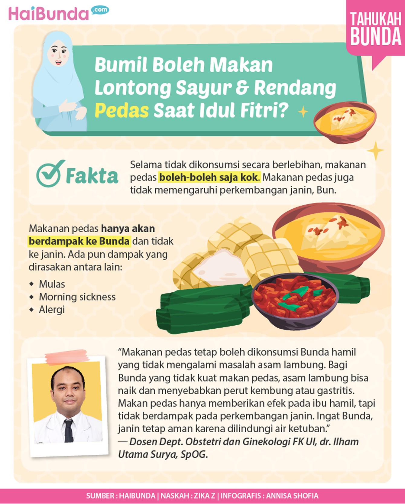 Bumil makan pedas saat Lebaran Bumil makan pedas saat Lebaran
