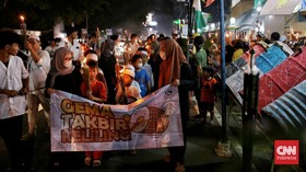 FOTO: Gema Takbir di Kota Hujan Sambut Lebaran 2022