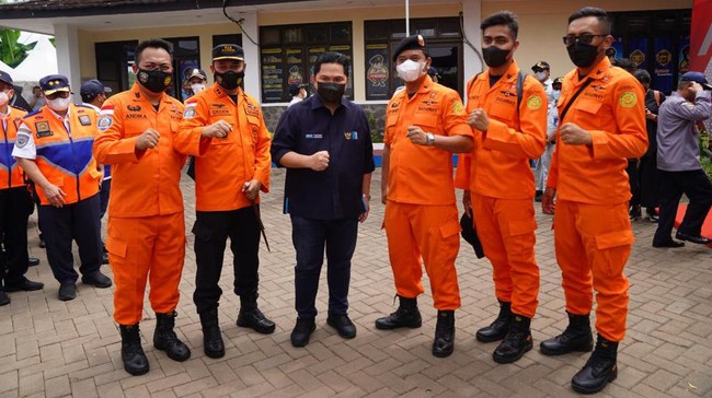 Menteri BUMN Erick Thohir mengapresiasi seluruh tim yang bertugas menjaga kelancaran arus mudik tahun ini. 