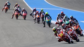 Hasil Moto3 Spanyol: Guevara Menang, Mario Aji Finis 17