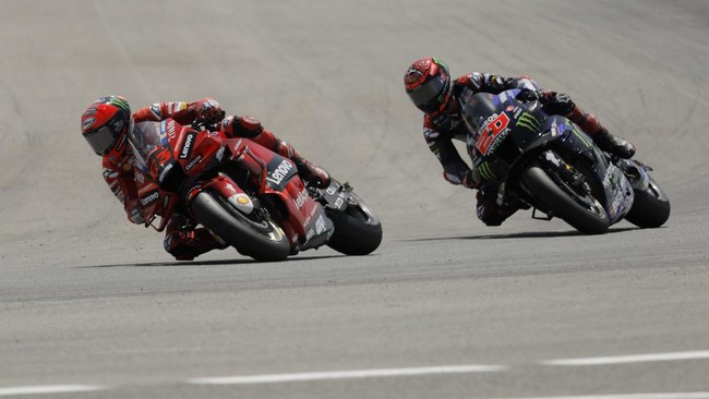 Live streaming MotoGP Italia 2022 di Sirkuit Mugello, Minggu (29/5), bisa disaksikan melalui CNNIndonesia.com.