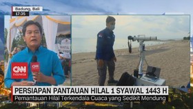 VIDEO: Persiapan Pantauan Hilal 1 Syawal 1443 H Jakarta dan Bali